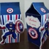 Moldes para personalizados de aniversário tema Capitão América no formato Studio para impressão de alta qualidade e corte preciso na Silhouette.