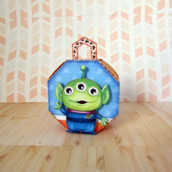 Arquivo de corte digital para topper de bolo e itens de decoração simples tema Toy Story nos formatos Studio e PDF.