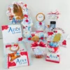 Arquivo de corte digital tema aniversário da Alice no País das Maravilhas nos formatos Studio e PDF para máquinas Silhouette ou tesoura, ideal para personalizados de luxo.