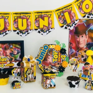 Moldes digitais de Toy Story para arranjo de mesa nos formatos Studio e PDF para impressão de alta qualidade e corte preciso na Silhouette.