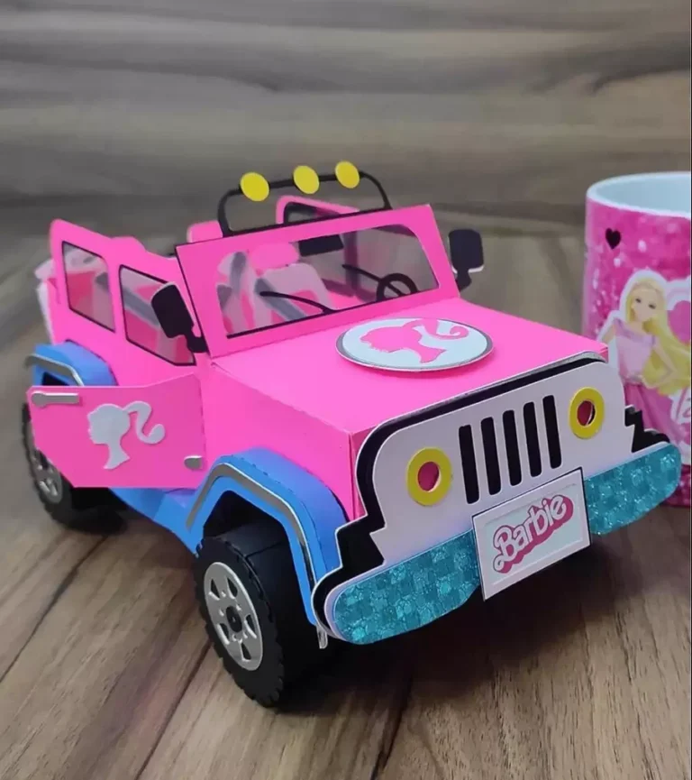 Arquivo Carro Jeep Barbie Studio e Pdf