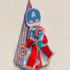 Conjunto de arquivos digitais tema Capitão América para festas infantis para imprimir e recortar nos formatos Studio e PDF.