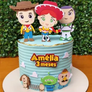 Arquivo digital tema Toy Story no formato Studio para topo de bolo e toppers de festa para imprimir e recortar na Silhouette.