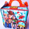 Arquivo de corte digital para maleta surpresa e topper tema Toy Story nos formatos Studio e PDF para Silhouette e tesoura.