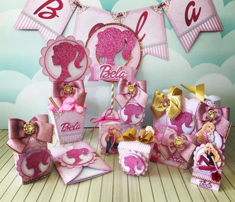 Arquivo de Corte Barbie Studio Png e Pdf
