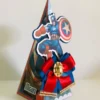 Conjunto de arquivos digitais tema Capitão América para festas para imprimir e recortar nos formatos Studio e PDF para máquinas de corte.