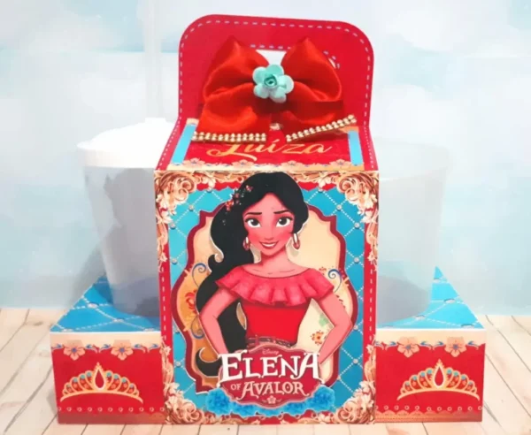 Arquivo digital tema Elena de Avalor nos formatos Studio e PDF para decoração de festa, pronto para imprimir e recortar na Silhouette ou tesoura.