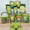 Arquivo de corte digital de caixinha personalizada tema Minecraft nos formatos Studio e PDF para máquinas Silhouette ou tesoura, ideal para lembrancinhas.