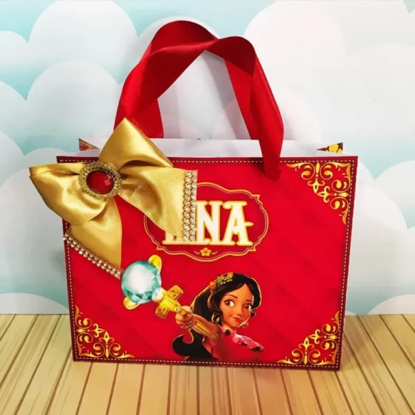 Arquivo da Elena de Avalor para recortar nos formatos PDF, PNG e Studio ideal para centros de mesa e decorações de festas infantis.