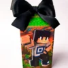 Arquivo para centro de mesa e itens de decoração Minecraft nos formatos Studio e PDF, pronto para imprimir e recortar na Silhouette ou tesoura.