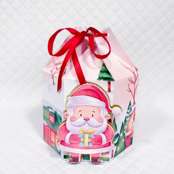 Arquivo digital tema de Natal econômico no formato Studio para centro de mesa e enfeites natalinos para imprimir e recortar.