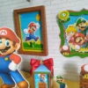 Arquivo de Mario e Luigi para recortar nos formatos PDF, PNG e Studio ideal para decoração de mesas e festas infantis.