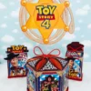 Conjunto de arquivos digitais tema Toy Story Luxo para festas para imprimir e recortar nos formatos Studio e PDF para máquinas de corte.