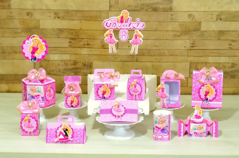 Decoracao da Barbie Princesa Studio e Pdf