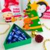 Conjunto de arquivos digitais tema Natal para imprimir e recortar nos formatos Studio e PDF para topo de bolo e itens decorativos.