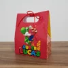 Arquivo de corte digital para topper de bolo e itens de decoração tema Super Mario nos formatos Studio e PDF para Silhouette e tesoura.
