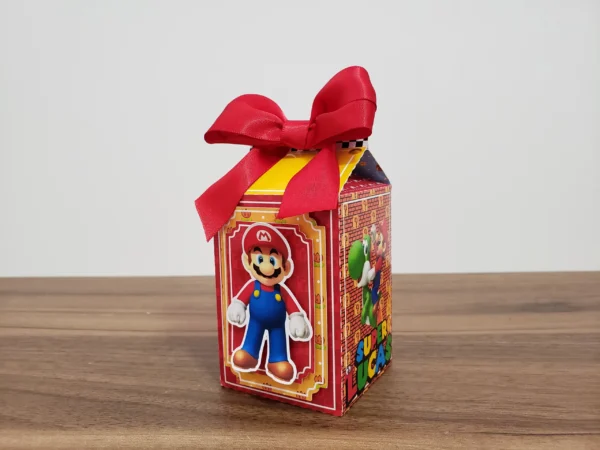 Moldes digitais de Super Mario para festa de aniversário nos formatos Studio e PDF para impressão de alta qualidade e corte preciso.