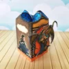 Molde de topo de bolo tema Como Treinar Seu Dragão para Silhouette Studio com impressão em alta resolução e decoração de festas infantis.