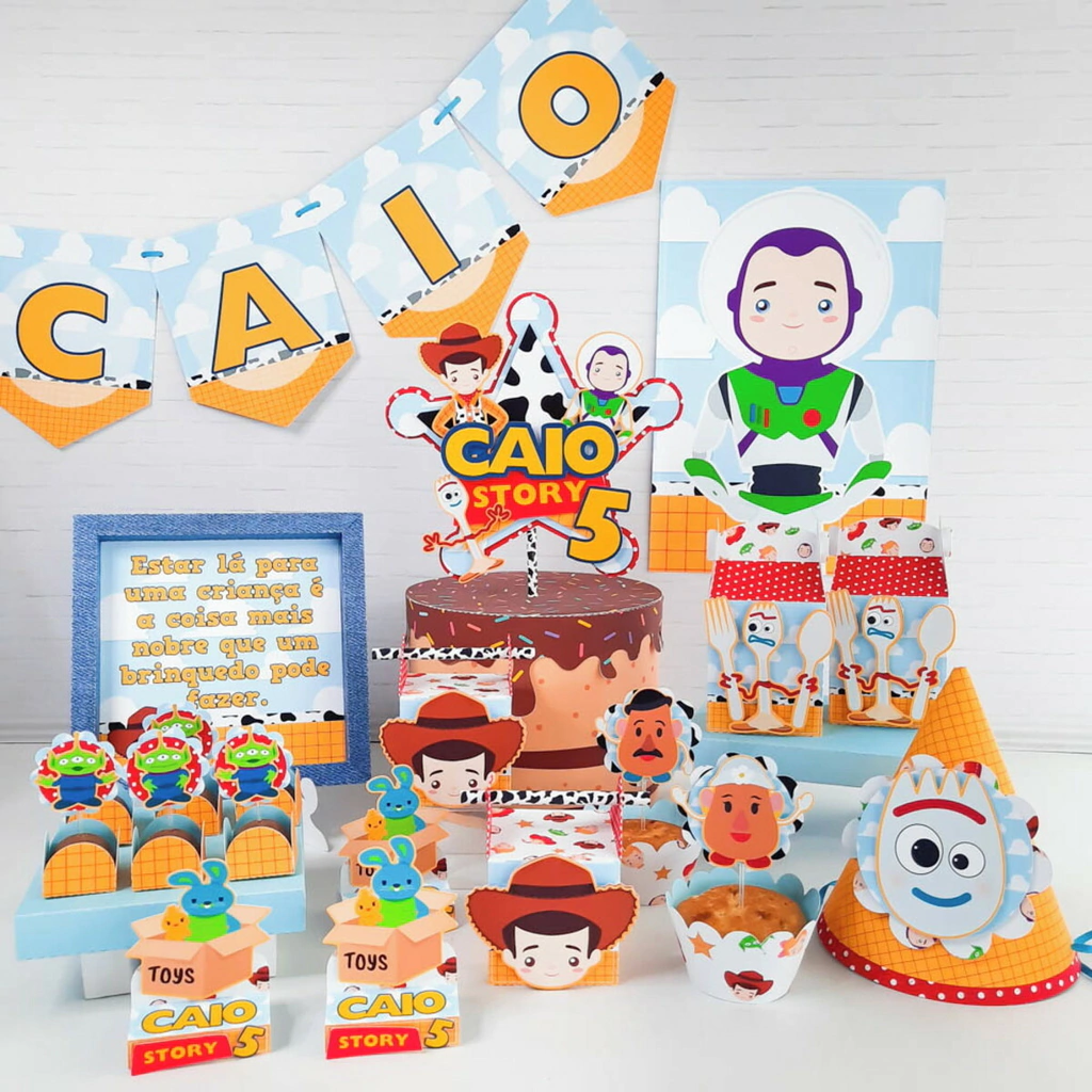 Festa de Aniversário do Toy Story Studio e Pdf