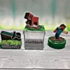 Arquivo de corte para caixas e decoração de aniversário Minecraft no formato Studio, ideal para lembrancinhas de festas personalizadas e criativas.