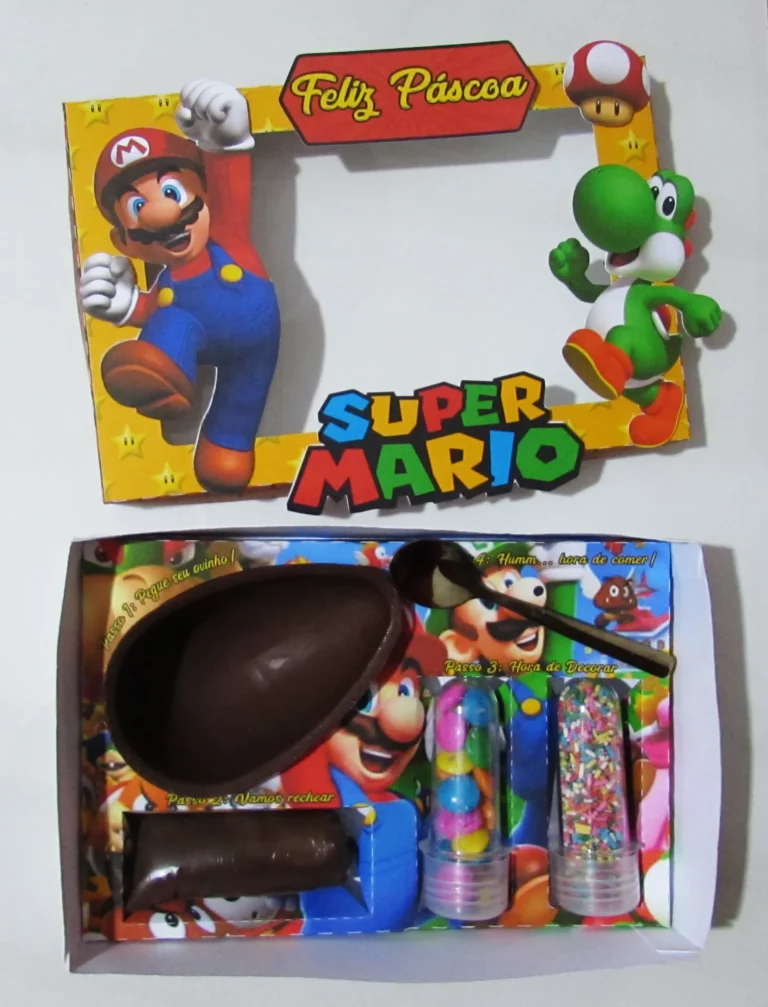 Pascoa Mini Confeiteiro Mario Studio e Pdf