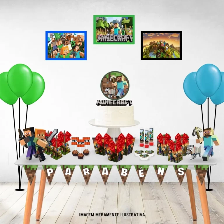 Só um Bolinho Minecraft Studio e Pdf