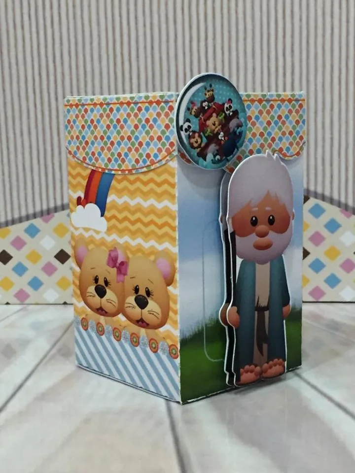 Topper de bolo tema Arca de Noé simples em arquivo digital pronto para cortar.