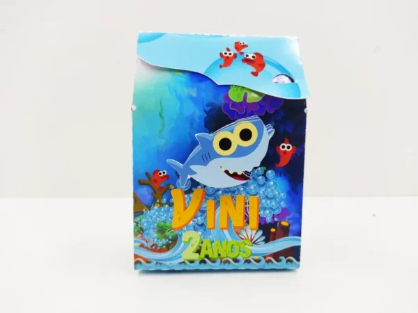 Personalizados de aniversário infantil Baby Shark em arquivo digital Studio, PNG e PDF.