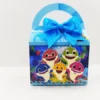 Arquivo de corte para aniversário infantil no tema Baby Shark em Studio, PNG e PDF.