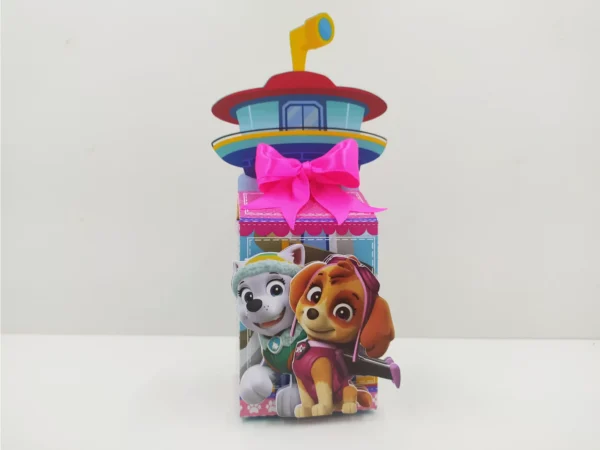 Topper de bolo e elementos de decoração tema Skye e Everest em arquivo digital pronto para imprimir e cortar.