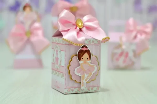 Kit de arquivos digitais para personalizados de aniversário tema Bailarina em Studio e PDF.