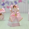 Topper de bolo tema Bailarina em arquivo digital pronto para imprimir e cortar.