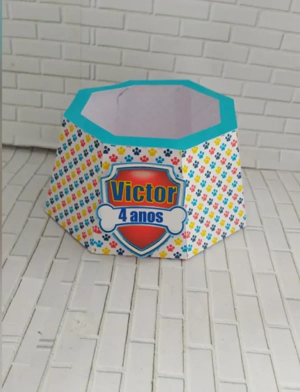 Personalizados para festa de aniversário Patrulha Canina em arquivo digital Studio, PNG e PDF.