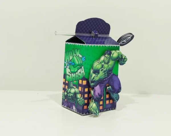 Arquivo digital para aniversário do Hulk infantil em formatos Studio e PDF.