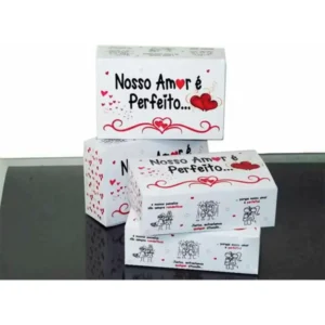 Arquivo de corte digital para caixinha de presente tema Dia dos Namorados no formato Studio para máquinas Silhouette, com design romântico e alta resolução.