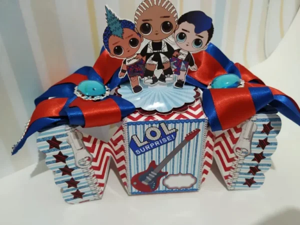 Kit de arquivos digitais para personalizados de aniversário tema Lol Boys.