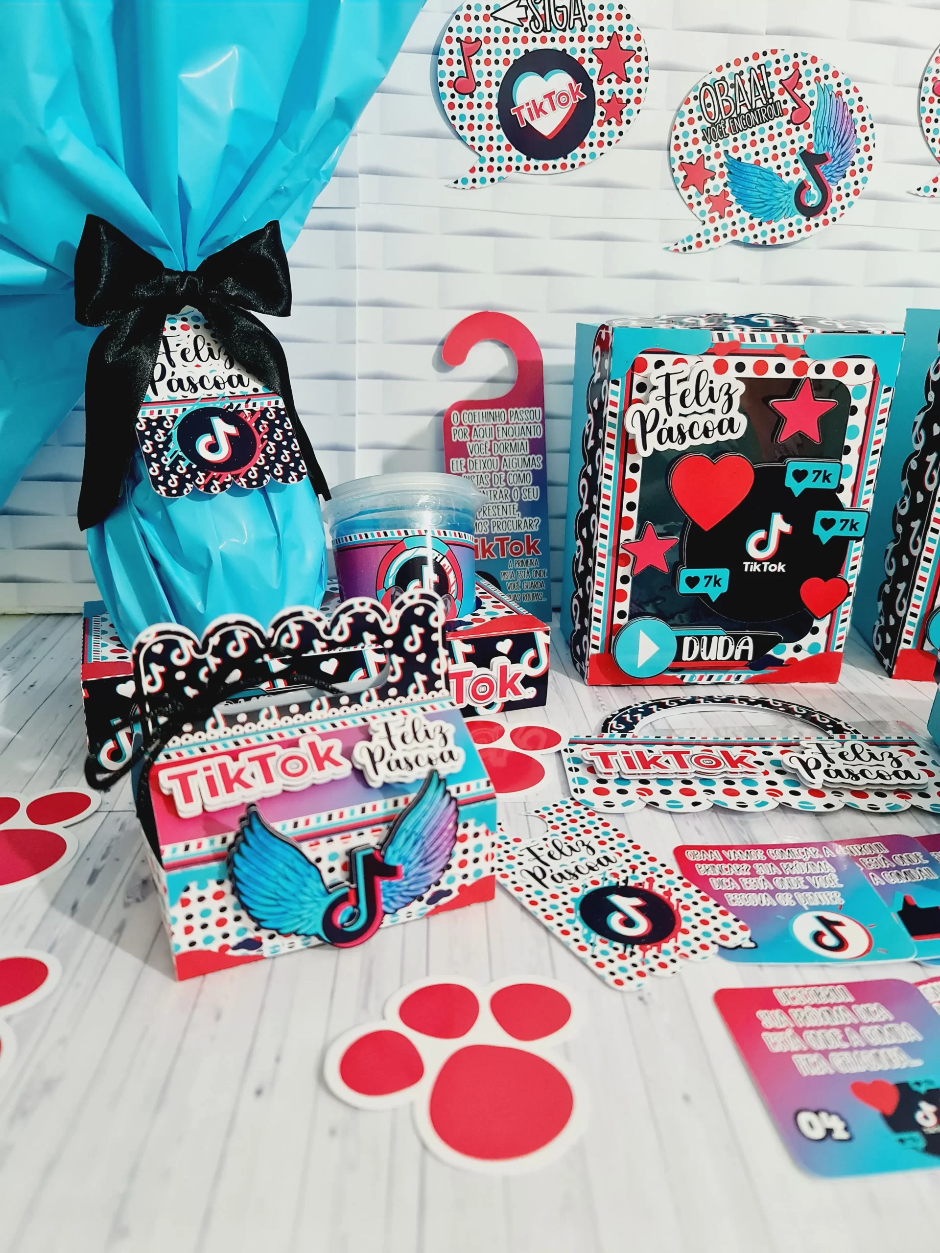 Arquivo Digital Pascoa Tik Tok Studio e Pdf