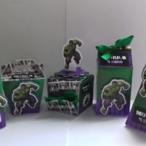 Arquivo de corte digital no tema Hulk para Silhouette Studio.