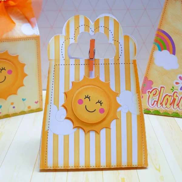 Kit de arquivos digitais para personalizados de aniversário tema Sunshine no Studio.