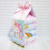 Arquivo para topo de bolo e itens de papelaria tema Unicórnio no formato Studio, configurado com marcas de registro para Silhouette.