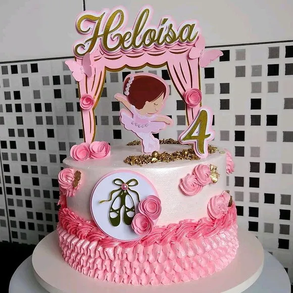 Arquivo Tema de Bolo de Bailarina Studio