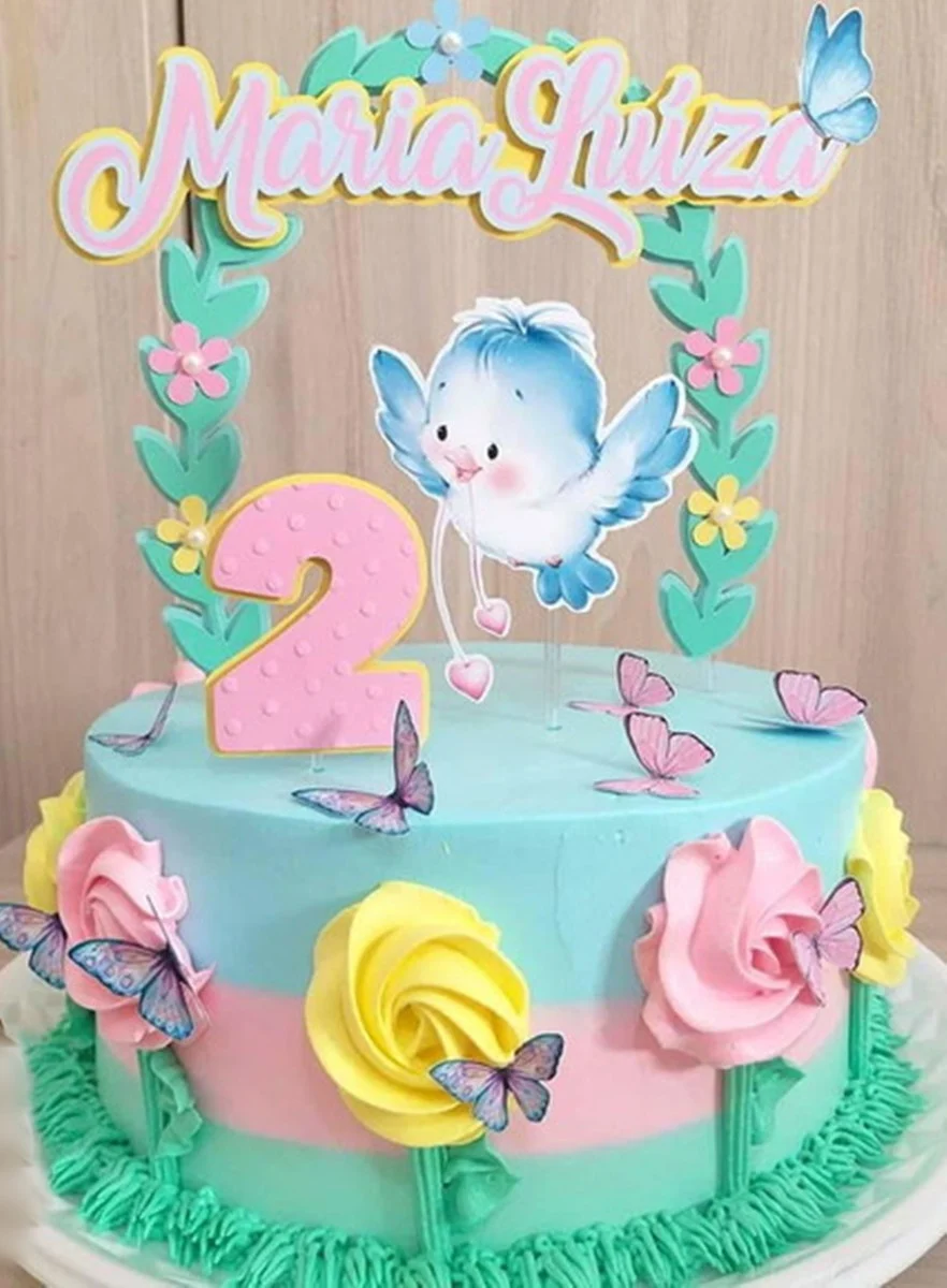 Arquivo Topo de Bolo Jardim Secreto Studio