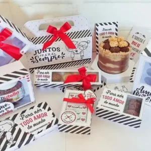 Arquivo de corte digital tema Dia dos Namorados nos formatos Studio e PDF para máquinas Silhouette ou tesoura, ideal para personalizados de luxo e presentes românticos.