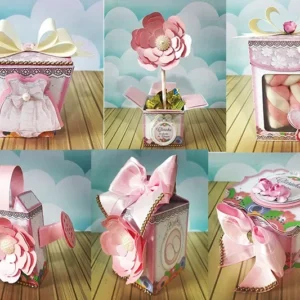 Kit de arquivos digitais para personalizados de aniversário Jardim Encantado.