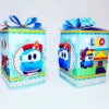 Personalizados de festa Leo o Caminhão em arquivo de corte digital Studio e PDF.
