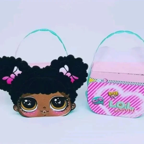 Personalizados de festa Lol para bolsinhas em arquivo digital Studio e PDF.