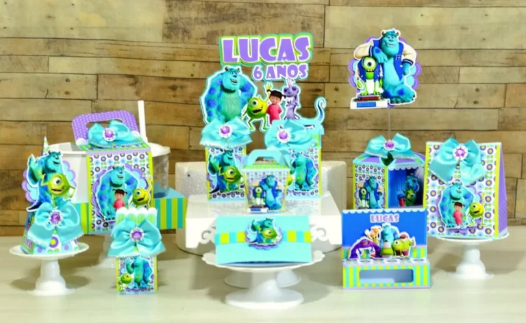 Arquivo de Corte Monstros SA Studio e Pdf