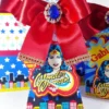 Arquivo de corte para festa no tema Mulher Maravilha em Studio e PDF.