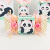 Arquivo de corte para festa infantil no tema Panda em Studio e PDF.