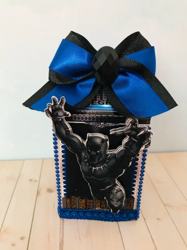 Personalizados de festa Pantera Negra em arquivo digital Studio e PDF.